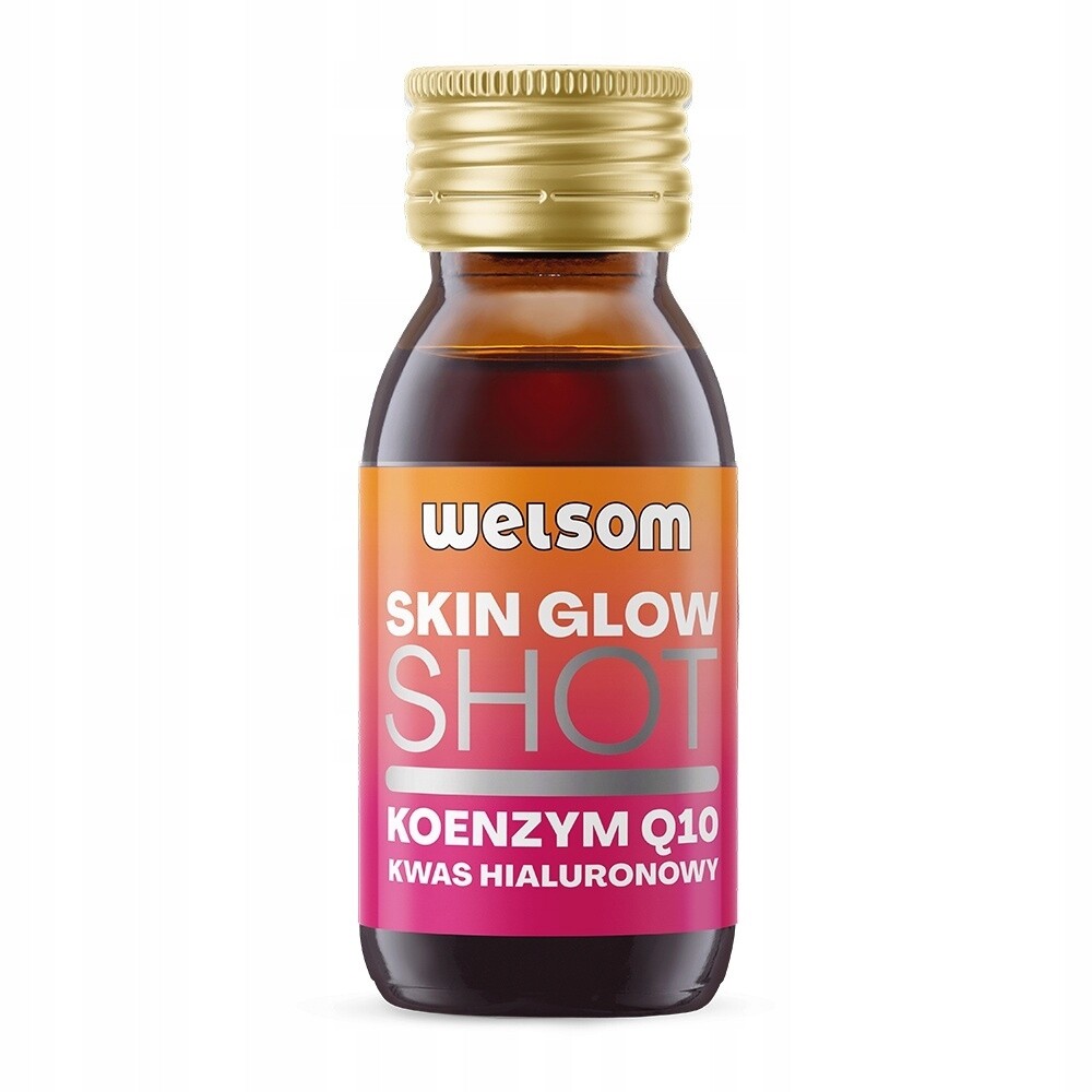 Welsom Shot Skin Glow s koenzymem Q10 a kyselinou hyaluronovou – doplněk stravy