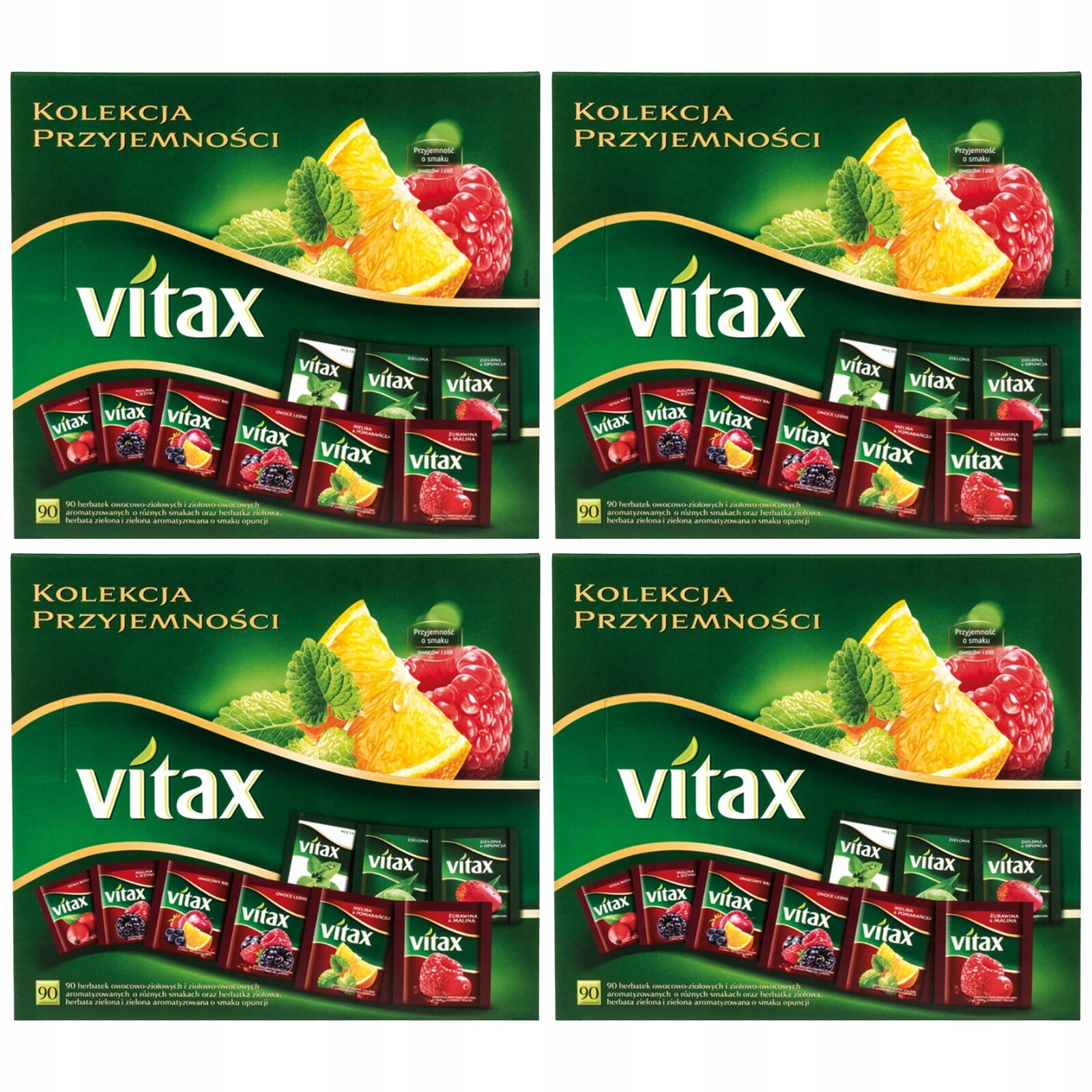 Dárková sada Vitax 4x Kolekce potěšení 90 obálek nálepka