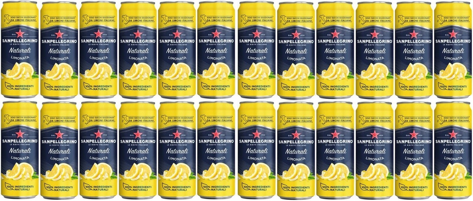 Sycený nápoj San Pellegrino citronový 330 ml x 24 ks