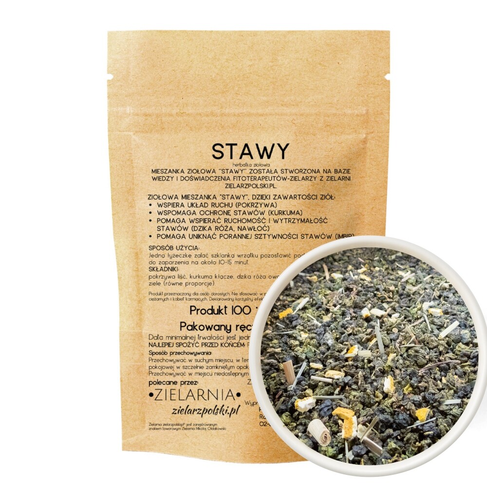Rybníky – bylinný čaj 100 Zielarzpolski.pl
