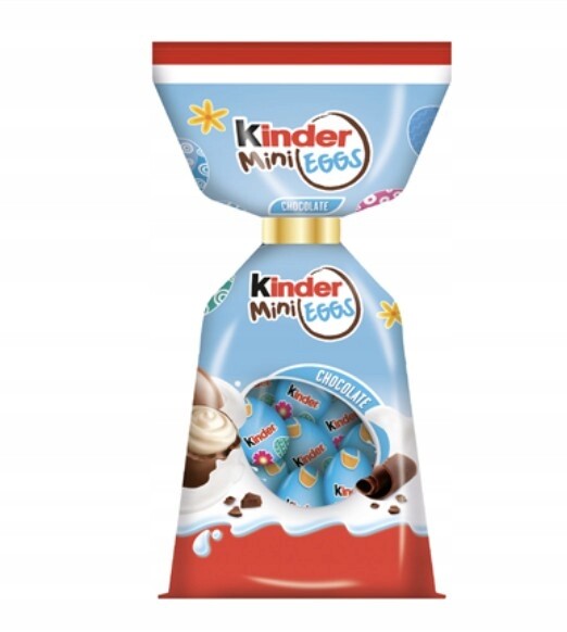 Kinder Mini Eggs Čokolády s mléčnou náplní 85 g 24 kusů