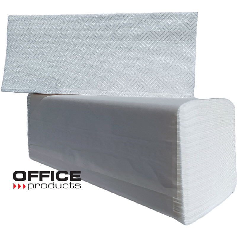 Skládací ručníky Office Products Z-Fold 2w celulóza bílé (20x150)