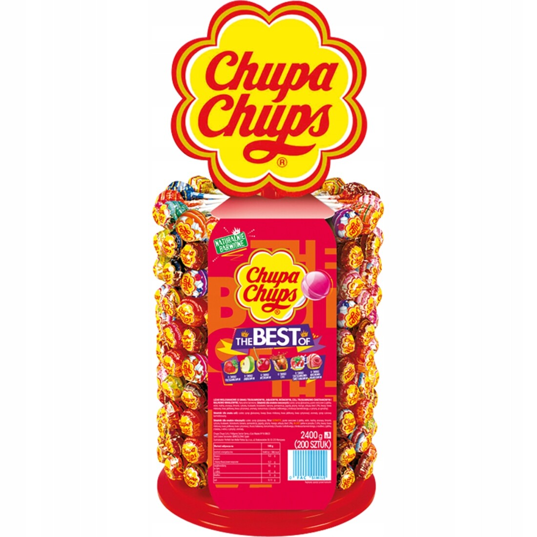 Expozitor Chupa Chups 200KS Lízátka