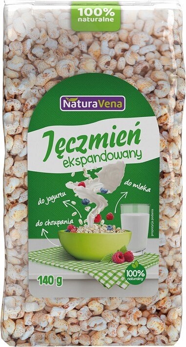 NaturaVena Expandovaný ječmen 140 g