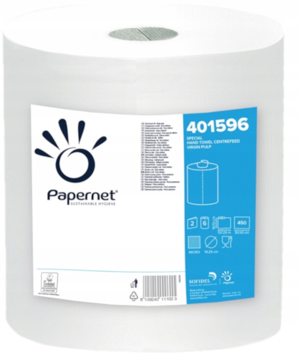 Ručník v roli Celulóza 137m 2vrstvý Papernet 401596