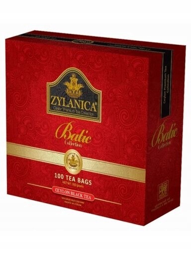 Čaj Zylanica Batik Black Tea 100 x 2 g