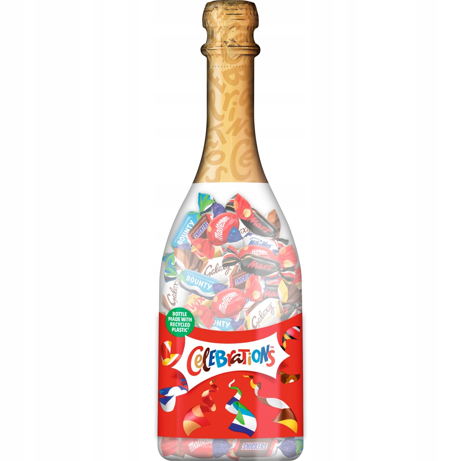 Bonbóny Tyčinky Celebrations Šampaňská Láhev Twix Milky Way Mars 296 g