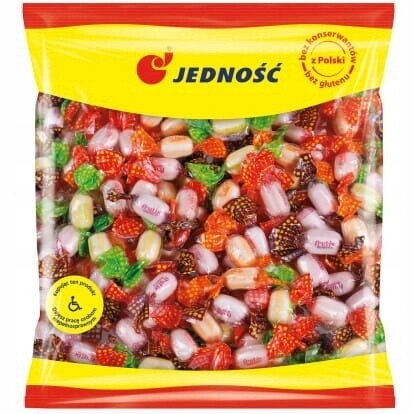 Jedność Žvýkací bonbóny s ovocnou příchutí 1 kg