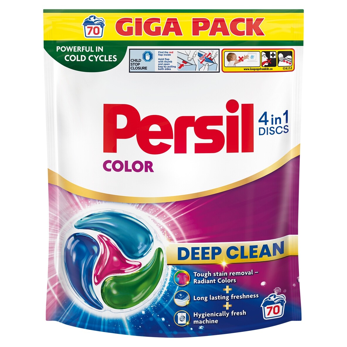 Persil Discs 4v1 Color prací kapsle 70 praní
