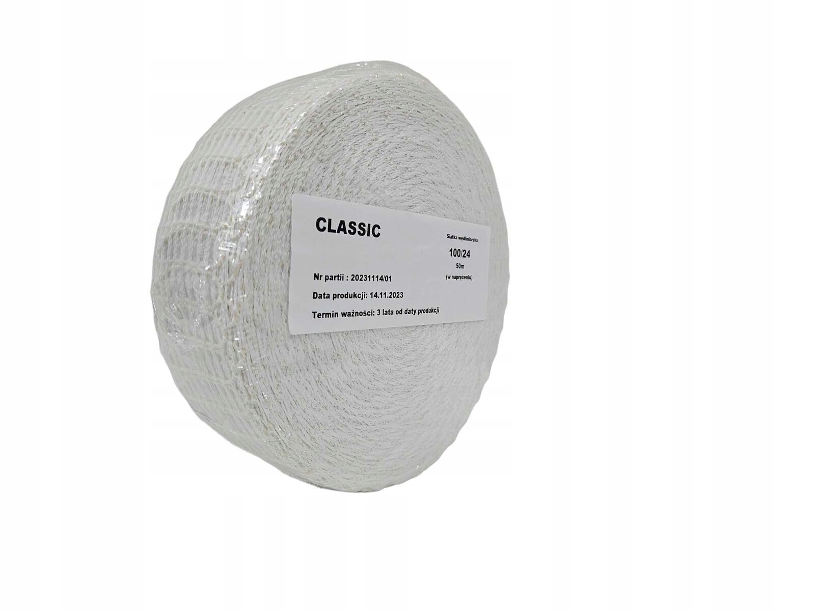 Uzenářská Síťka Classic 125/24 50 m Na Uzení Polský výrobek Atest Pzh