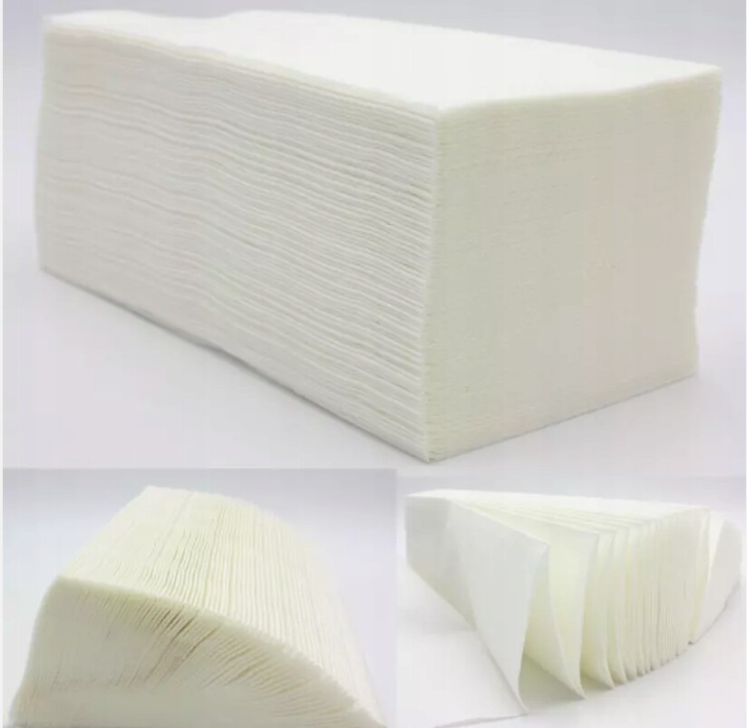 Papírové Ručníky Zz Do Zásobníku Na Celulózu, Ručníky Zz Bílé Savé