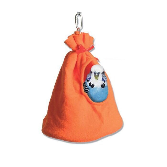 Sleepy Teepee Měkká jeskyně S Stan pro vašeho malého papouška