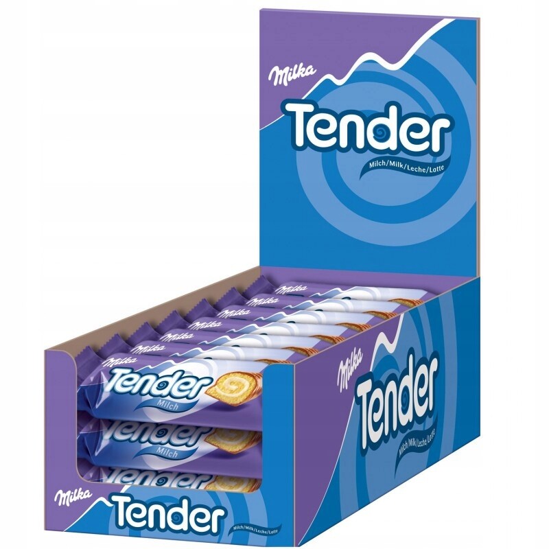Sada 21x Tyčinka Milka Tender 37g