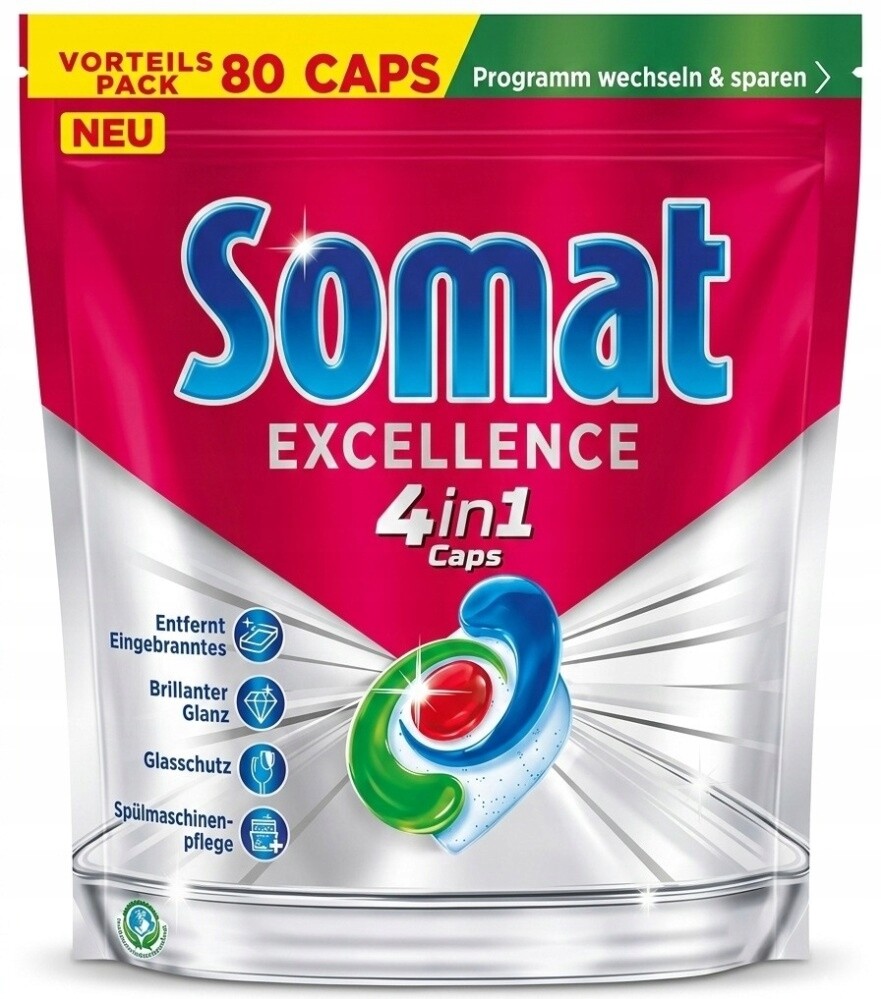 Soma Excellence 4v1 Kapsle do myčky nádobí 80 ks