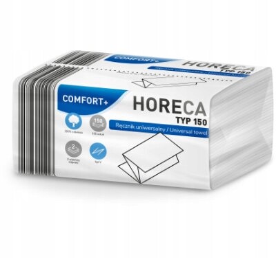 20 x Papírový ručník Horeca Comfort+ Zz V 150L 2W Com