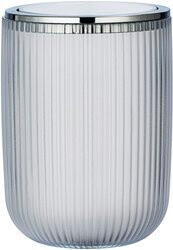 Odpadkový Koš Koupelnový Elegantní bílý organizér do koupelny uzavíratelný 2L