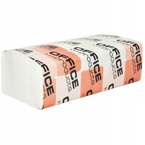 Skládací ručníky Office Products Zz 2w celulóza bílé (20x150)