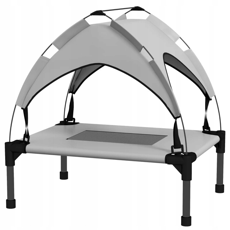 PawHut pelíšek pro psa šedý 61 cm x 46 cm