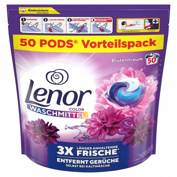 Lenor Pods kapsle na praní barev 50 Ks