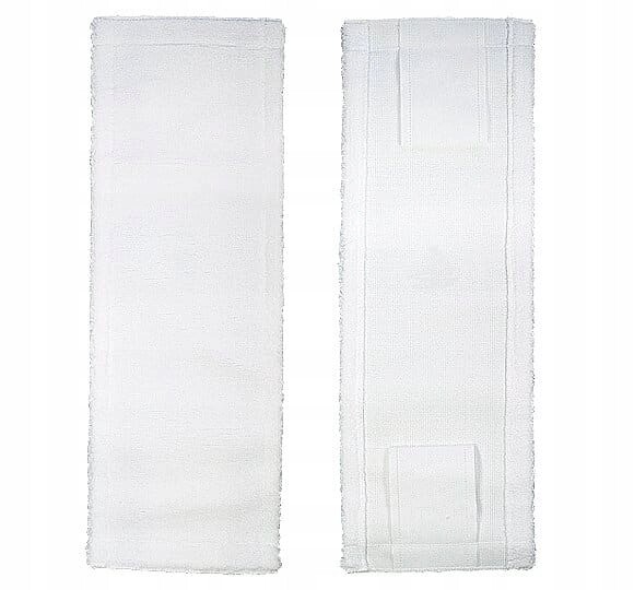 Mop plochý vložka do mopu speed mikrovlákno 45 cm náhradní nástavec plochý bílý