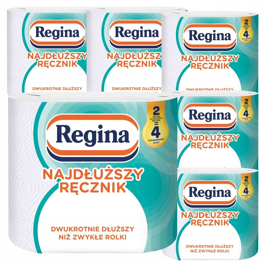 Kuchyňský Ručník Bílý S Atestem Pzh 12 Rolí Bez Potisku Regina