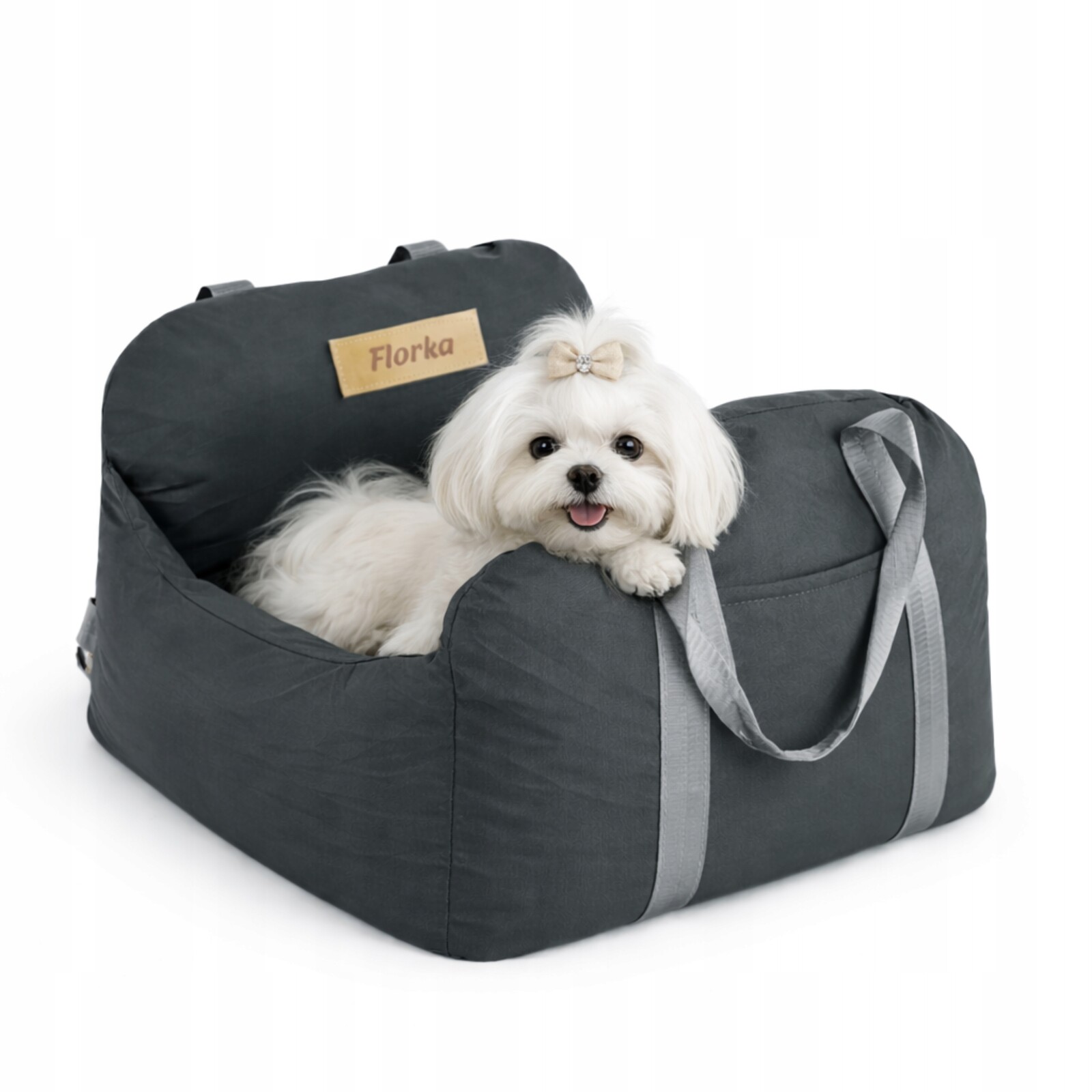 Přepravka pro psa kočku autosedačka do auta pelíšek 2v1 Dárek