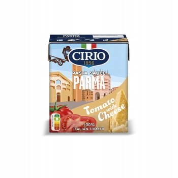 12 x 340 g Cirio omáčka Parma Cheese Karton