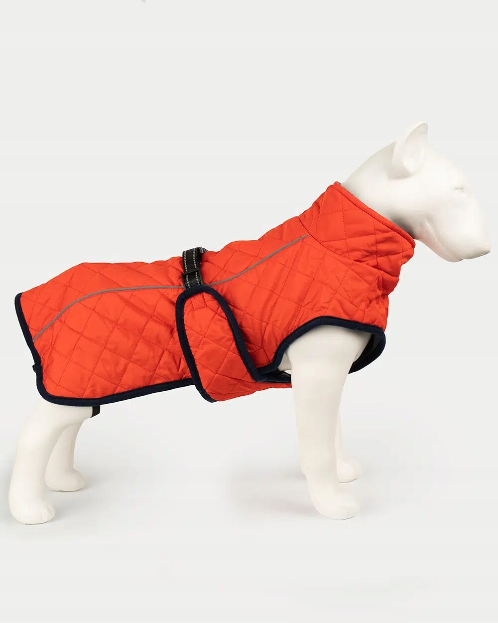 Prošívaná bunda pro velkého psa Bruno Červená 5XL