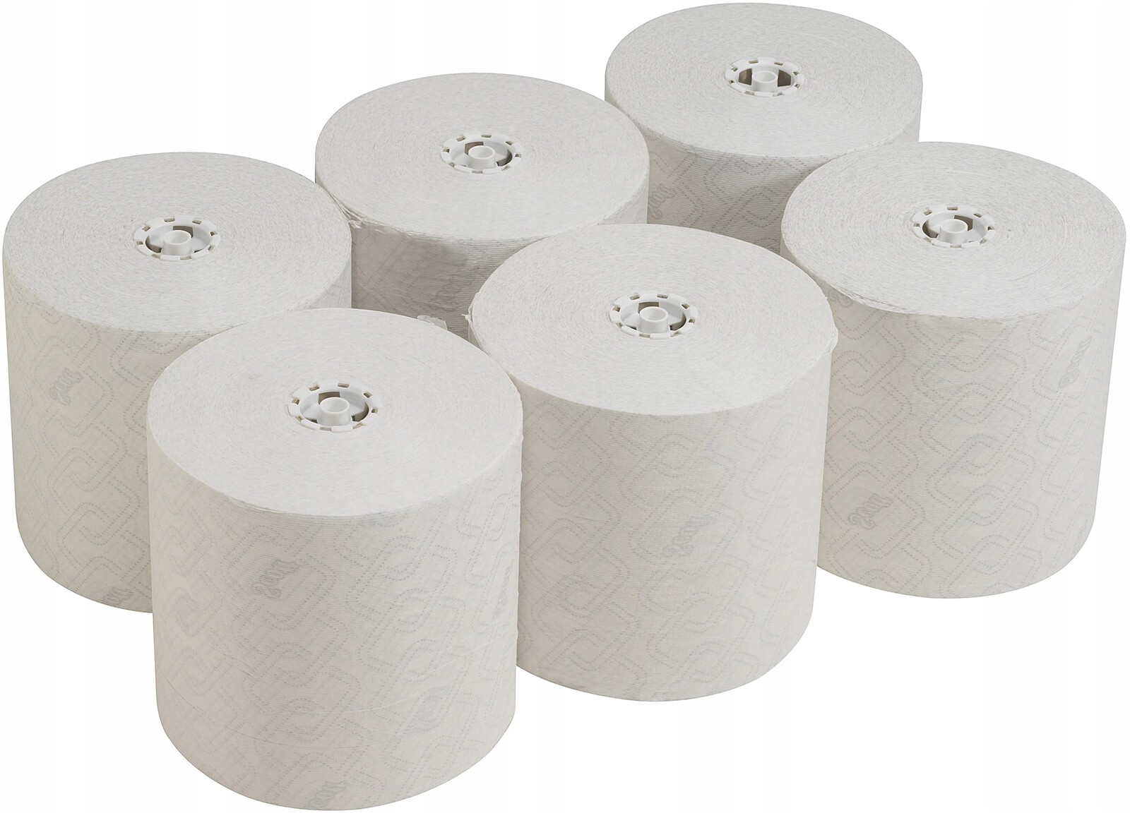 Ručníky Scott Essential, bílá, karton 6 rolí x 350 m