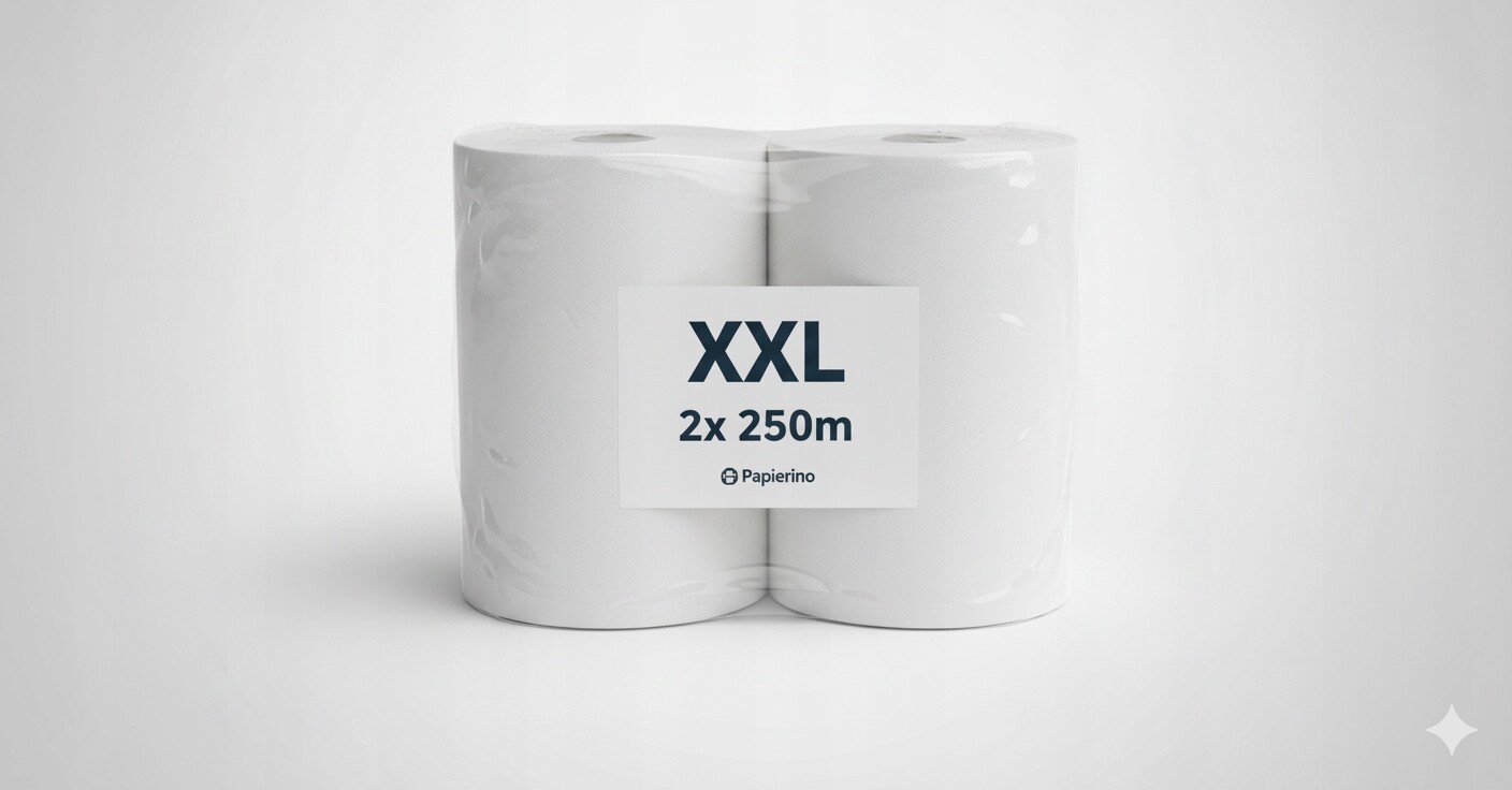 Čisticí Utěrka Celulózový Papírový Ručník Bílý 250 M Silný