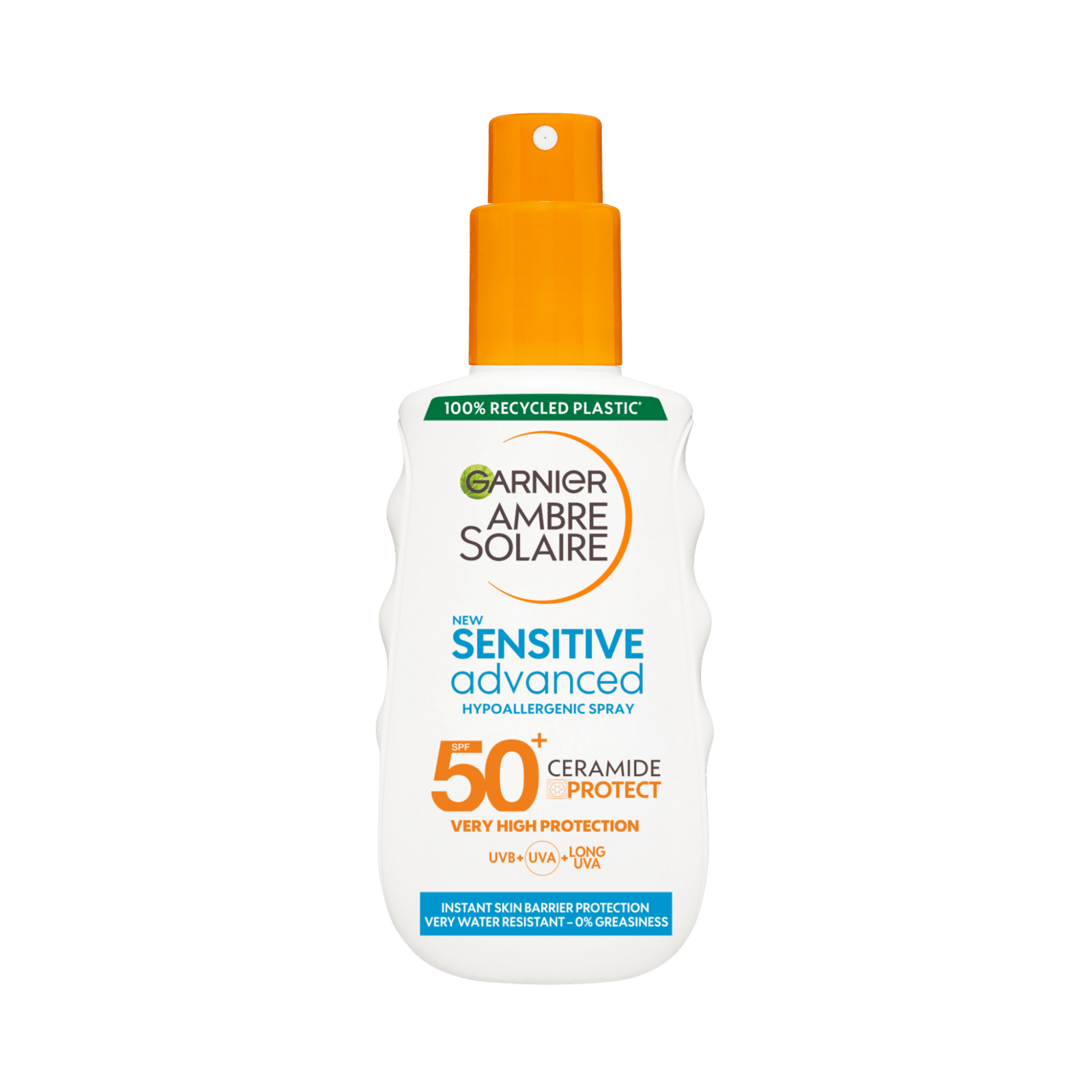 GARNIER Ambre Solaire Sensitive Advanced sprej, SPF 50+, 150 ml
