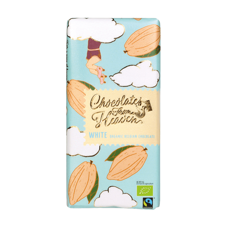 CHOCOLATES FROM HEAVEN BIO bílá čokoláda 32% 100 g