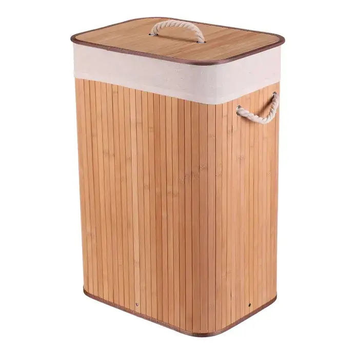 Autronic Koš prádelní DB2001 NAT - bambusový