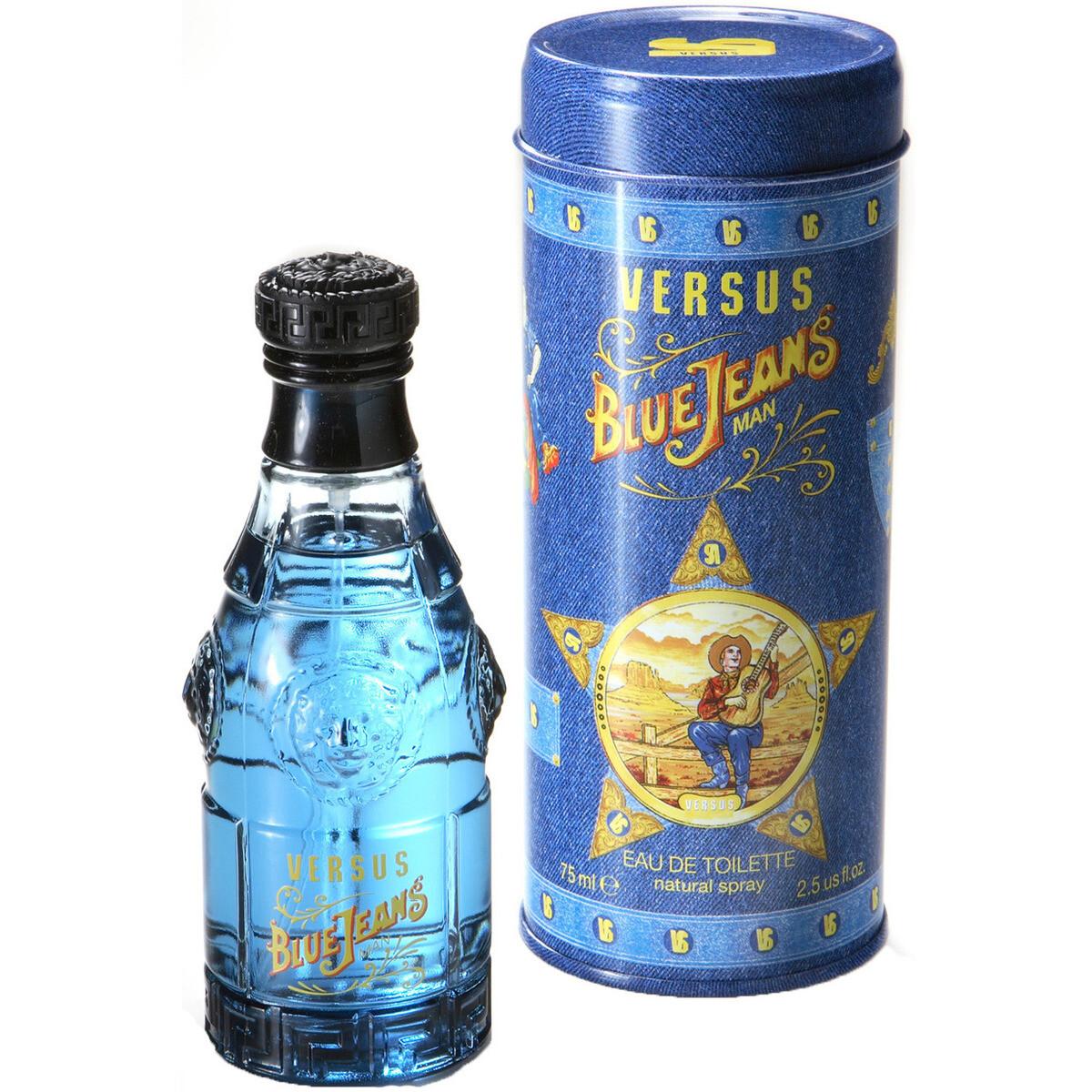 Versace  Blue jeans - Kolínská voda - 75ml - Sprej  ruznobarevne