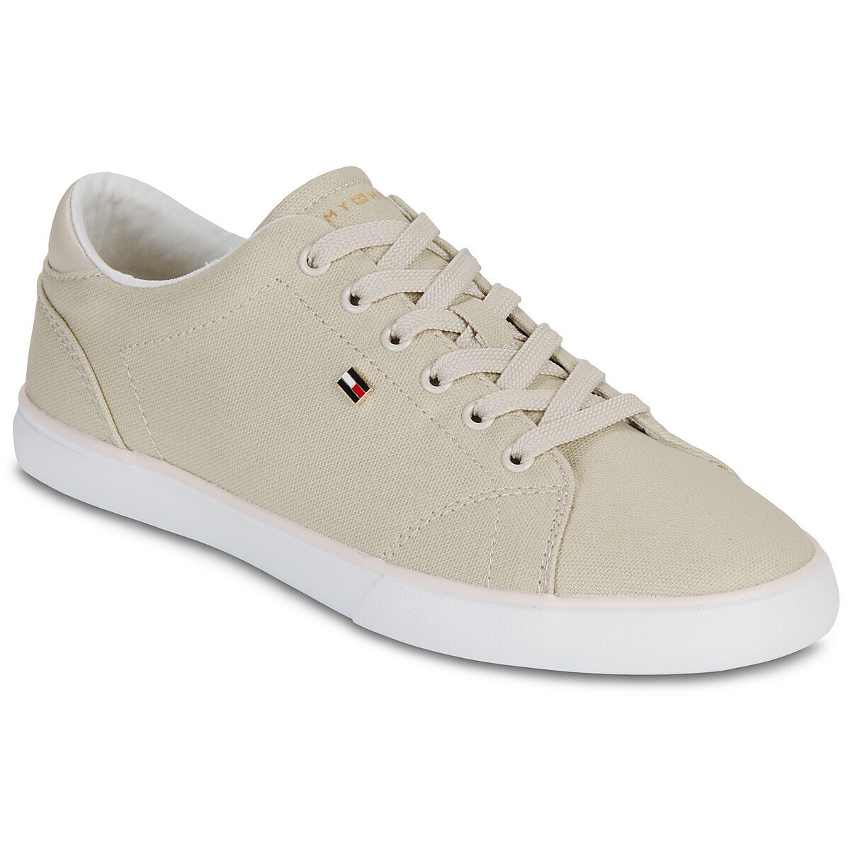 Tommy Hilfiger  TH LOW PROFILE VULC CANVAS  Béžová