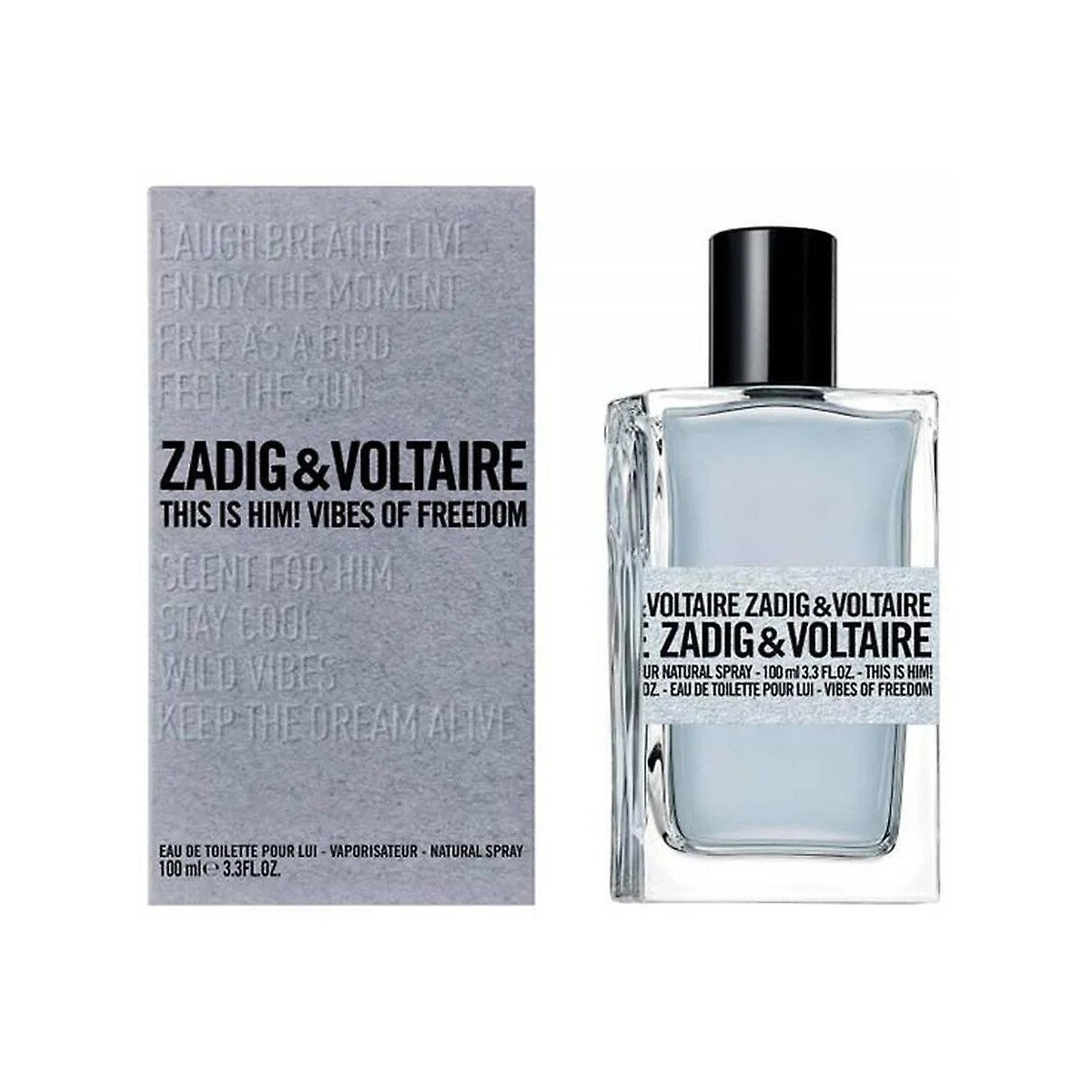 Zadig & Voltaire  This Is Him! Vibes Of Freedom Him -Kolínská voda - 100ml  ruznobarevne