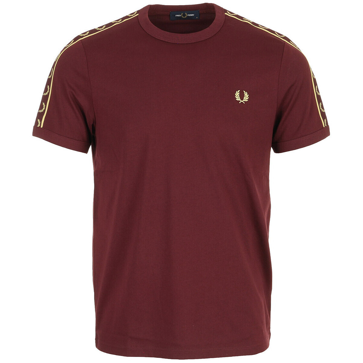 Fred Perry  Contrast Tape Ringer  Červená