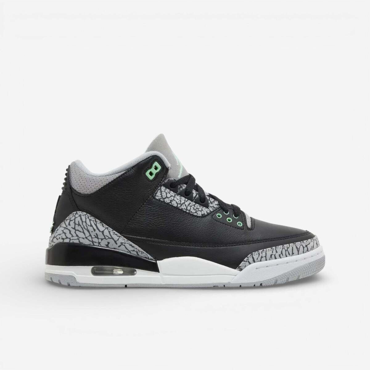 Nike  Jordan 3 Retro Green Glow  Zelená
