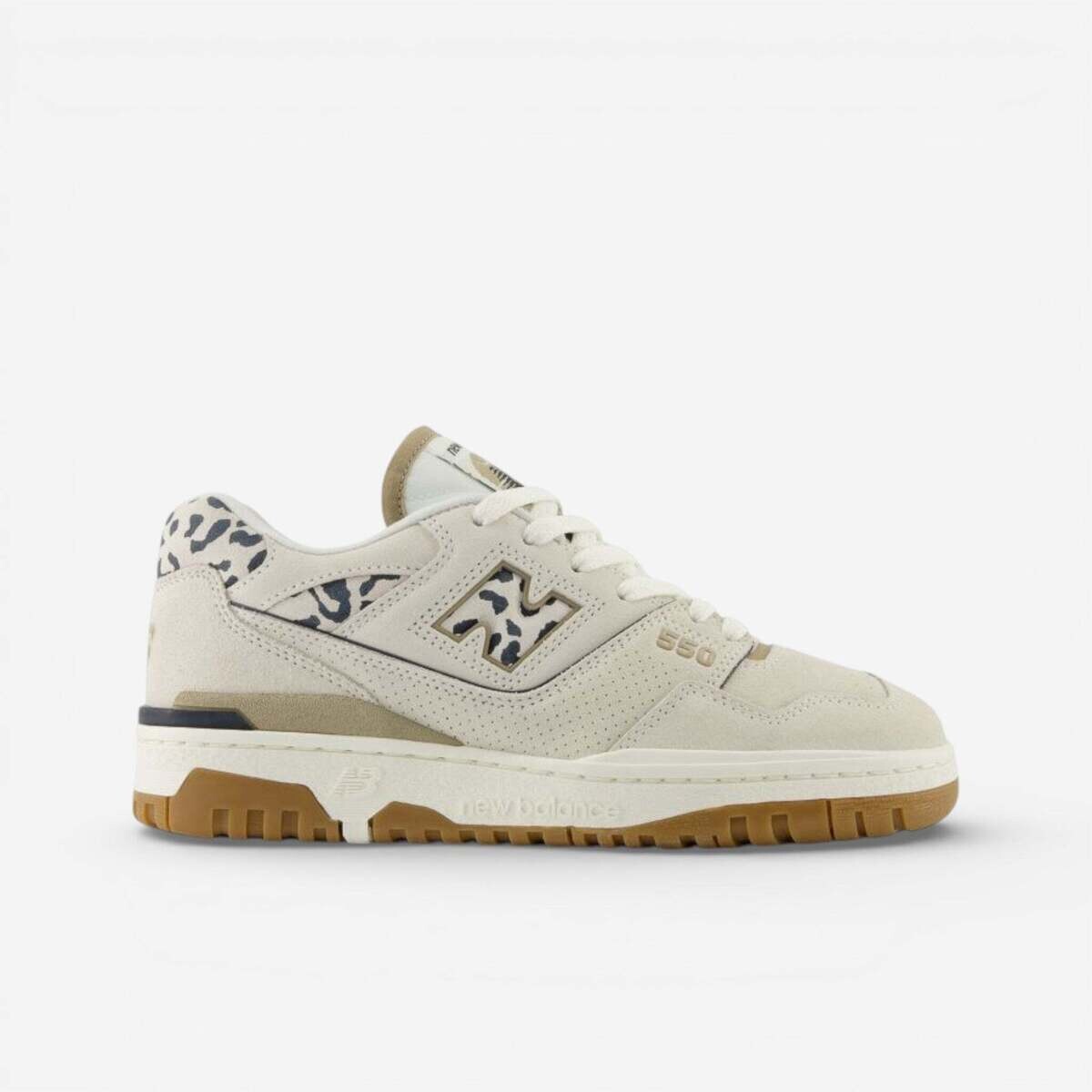New Balance  550 Leopard Sea Salt (Women's)  Bílá