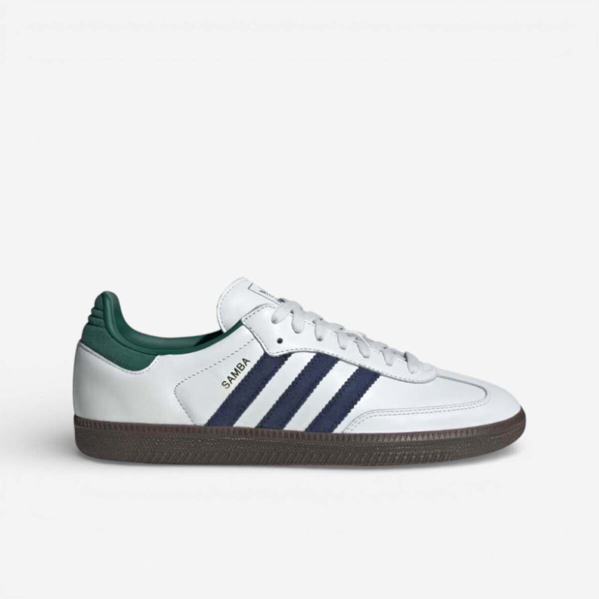 adidas  Samba OG Black White Collegiate Green  Černá