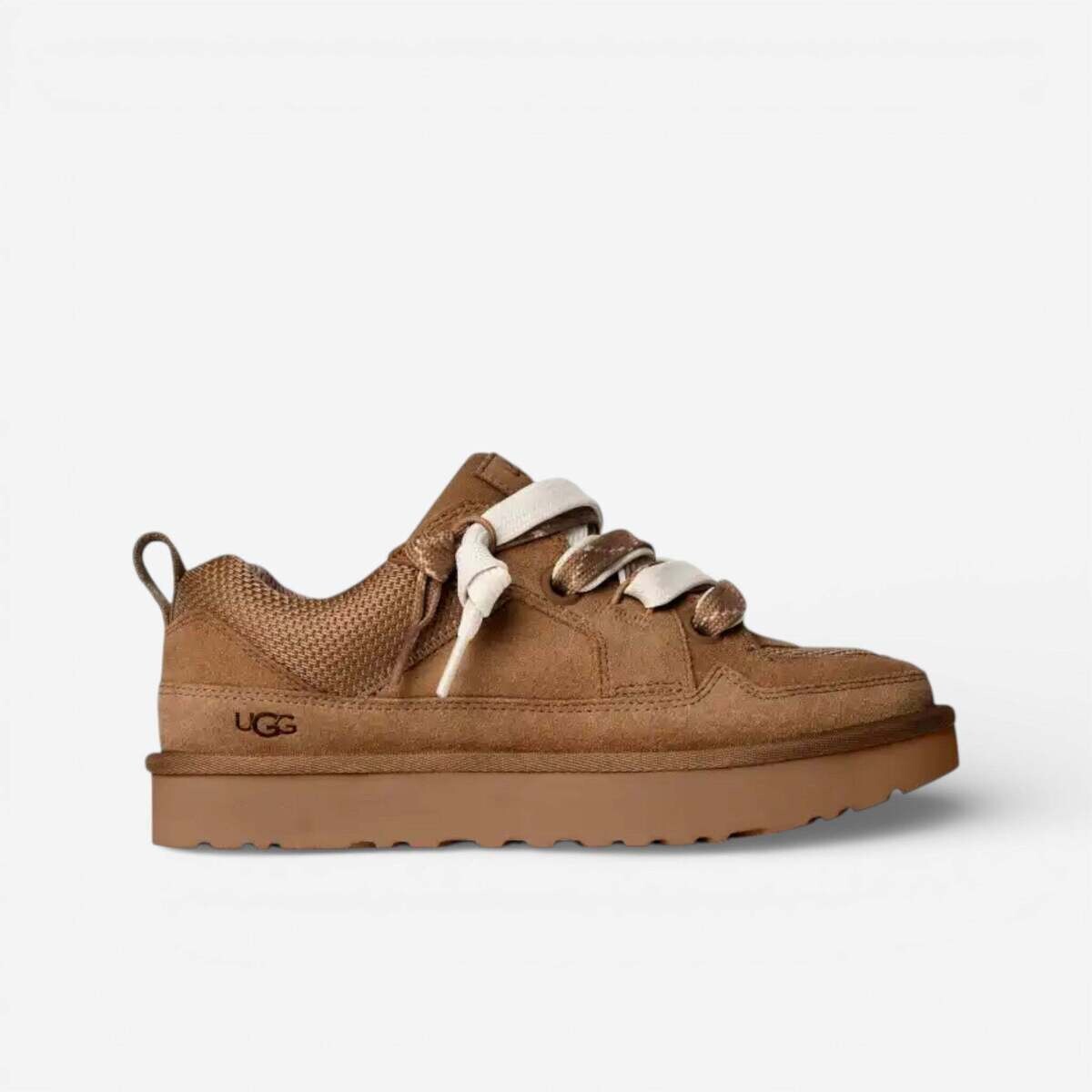 UGG  Lowmel Lo Chestnut  Bílá