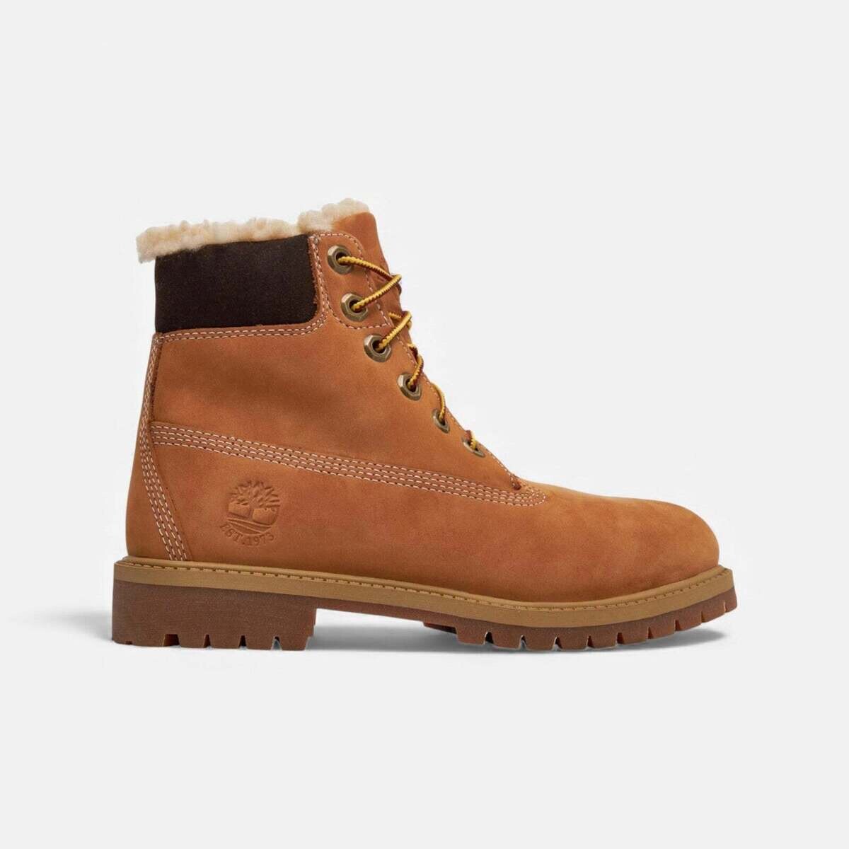 Timberland  - 6 Inch Premium WP Boot BROWN Kids  Hnědá
