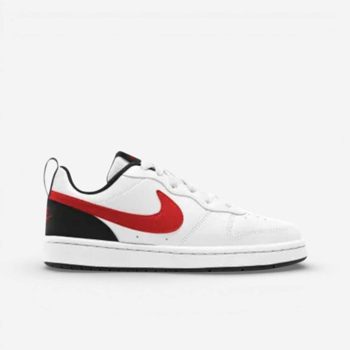 Nike  Court Borough Low 2 White / Back / Red (GS)  Červená