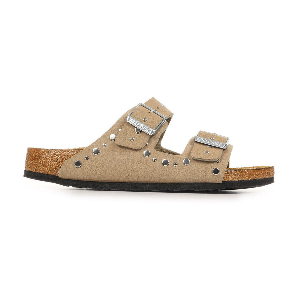 BIRKENSTOCK  Arizona Rivet Border Kids  Hnědá