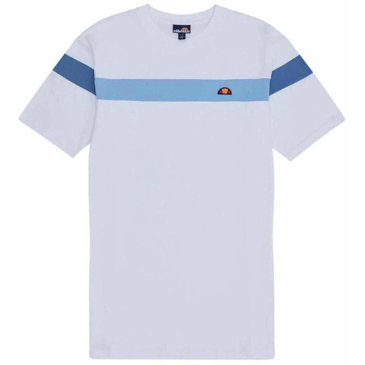 Ellesse  Caserio T-Shirt Blue/White/Light Blue  Modrá