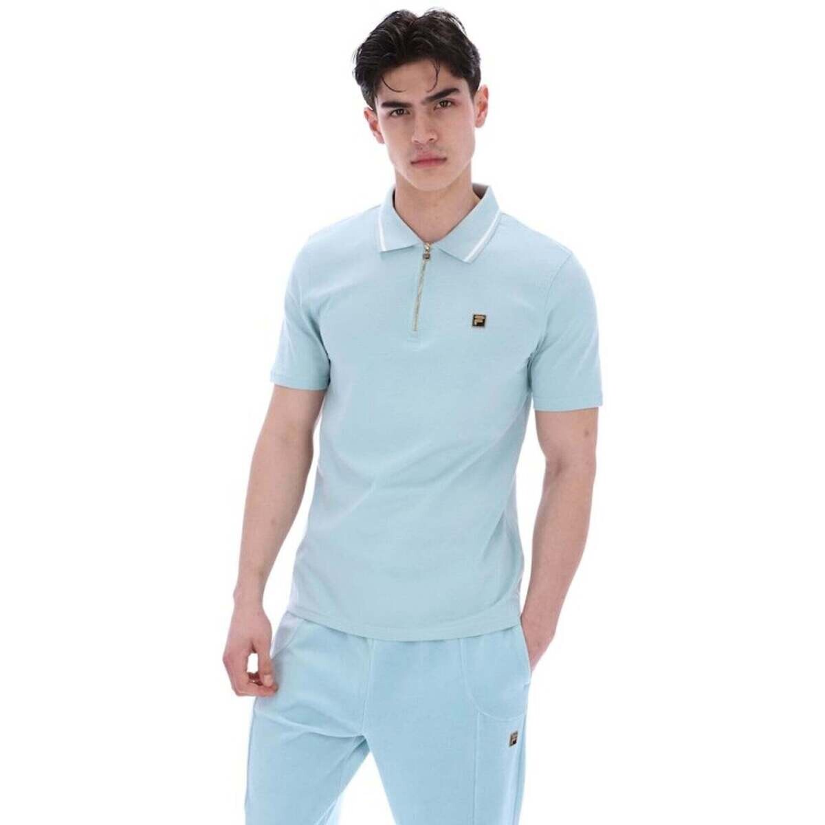 Fila  Gold Lemar 2 Premium Zip Polo Sterling Blue  Modrá