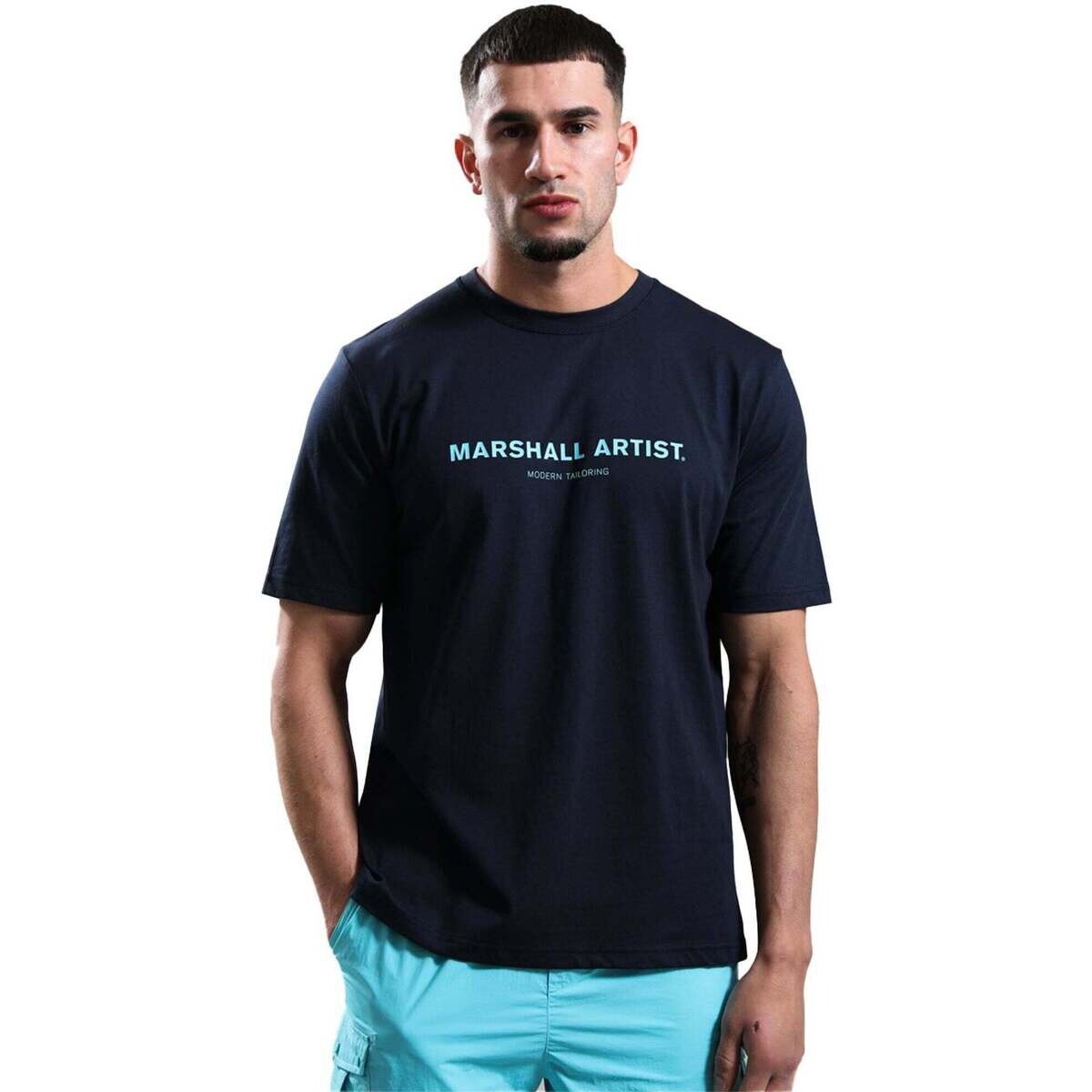 Marshall Artist  Thermo T-Shirt Navy  Modrá