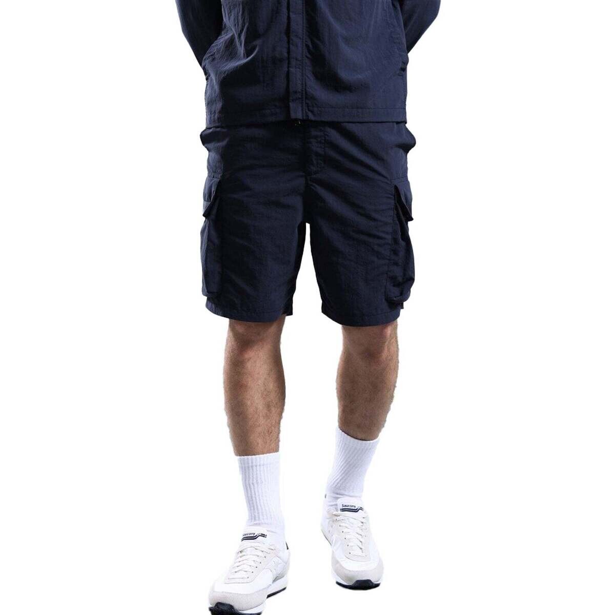 Marshall Artist  Woodvale Cargo Shorts Navy  Modrá