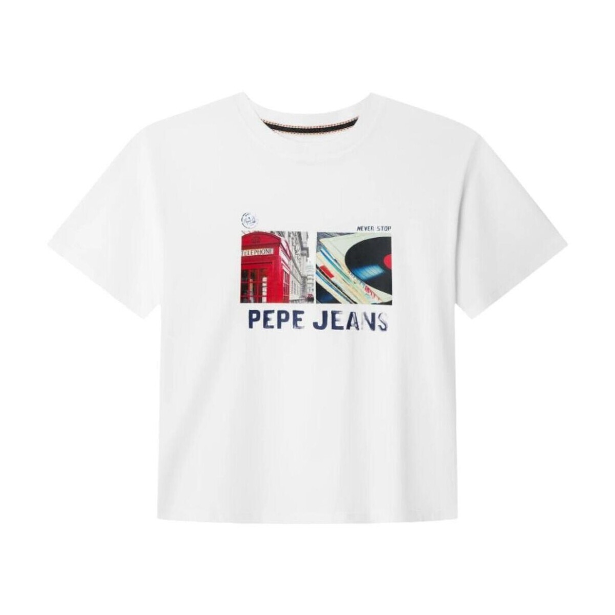 Pepe jeans  PB5000099 800  Bílá