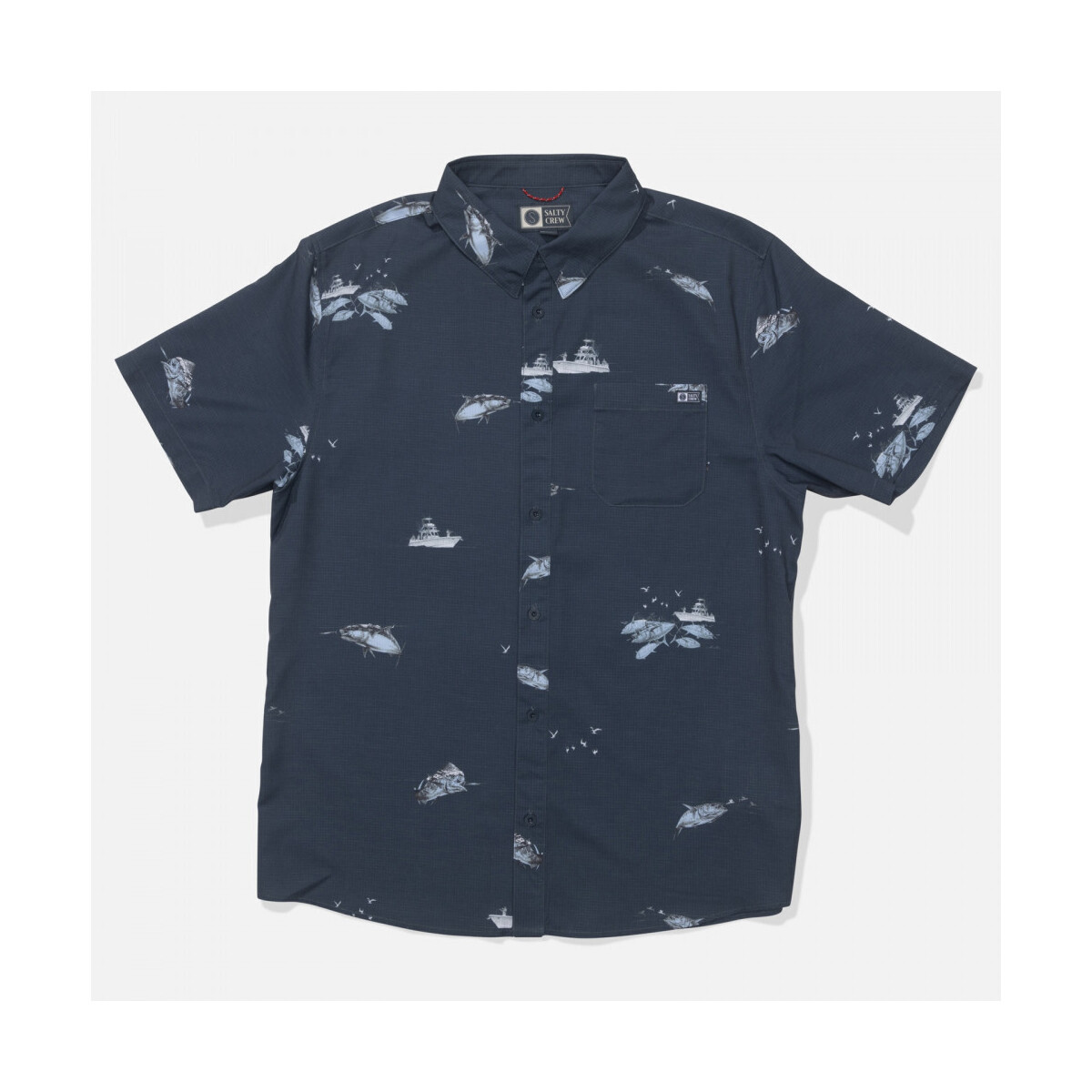 Salty Crew  Breezer perf button up  Modrá